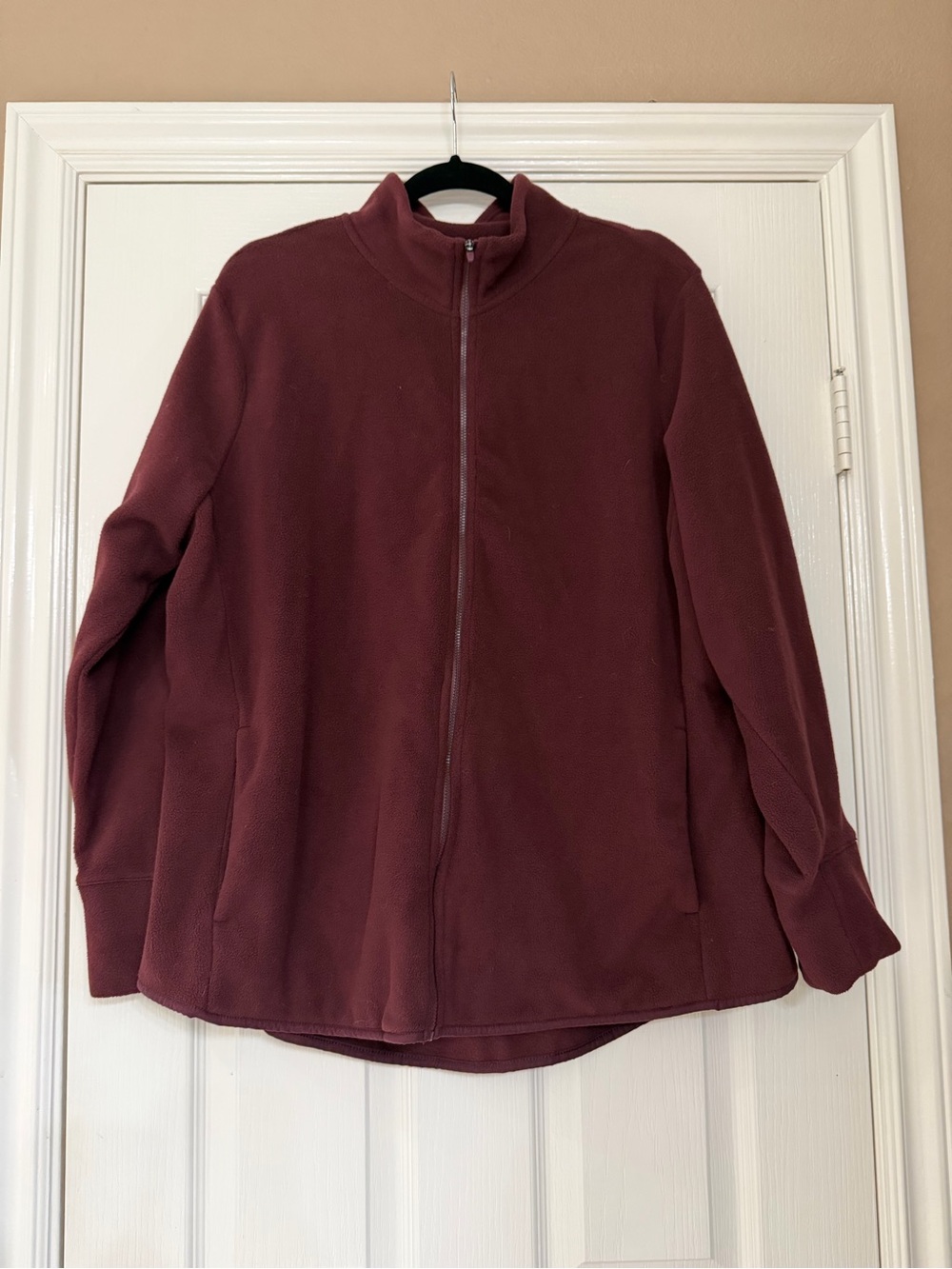 Old Navy Maroon Teddy Jacket